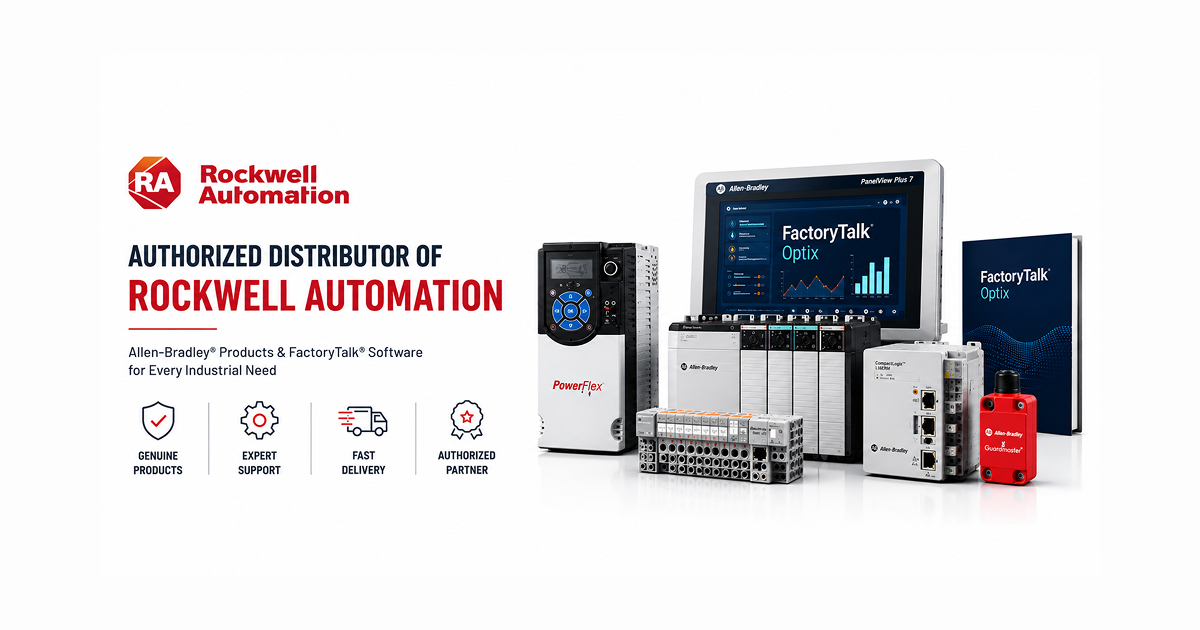 Rockwell Automation Authorized Distributor in India | Pima Controls